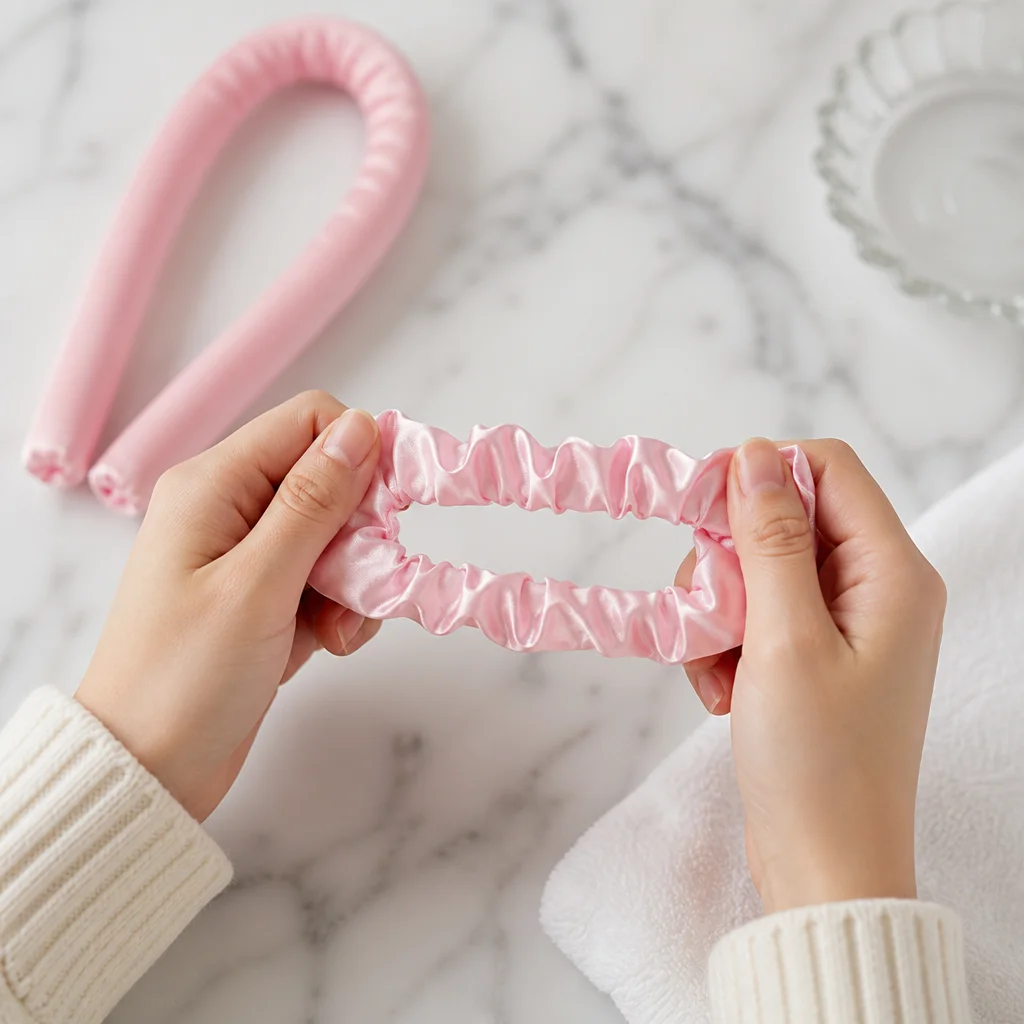 Gmagic Heatless Silk Curling Rod Headband Set - Soft Overnight Curler - detail 1