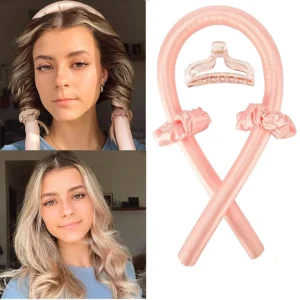 Gmagic Heatless Silk Curling Rod Headband Set - Soft Overnight Curler